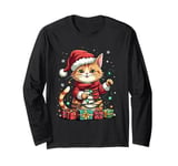 Holiday Cat Long Sleeve T-Shirt