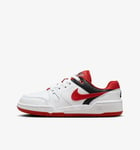 Nike Chaussures Junior Full Force Faible (GS) - 100 (Blanc / Mystic Red/Black )