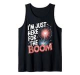 Fireworks Director I’M Just Here For The Boom Tank Top