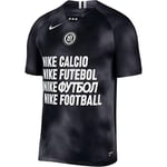 Nike F.C. Away Maillot Homme, Noir, FR : S (Taille Fabricant : S)