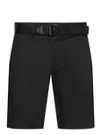 Calvin Klein Modern Twill Slim Short Belt Svart