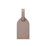 Smythson - Panama Luggage Tag - Taupe, Taupe - Fodral & korthållare - Brun