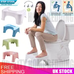 BATHROOM/TOILET SQUATTY STEP STOOL POTTY SQUAT AID FOR CONSTIPATION PILES RELIEF