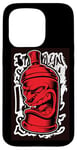 Coque pour iPhone 15 Pro Y2K Bombe de peinture en spray pour graffiti rétro Street Art Old Skool