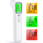 Pann- och örtermometer, beröringsfri infraröd termometer för barn och vuxna, medicinsk termometer med feberlarm, digital termometer