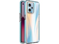 Hurtel Spring Case Realme 9 Pro+ / Realme 9 Silikonfodral Med Ram Ljusblå