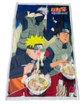 Hômadict Naruto Plaid Sherpa 100x150cm Ramen - Couverture Polaire pour Fan de Mangas - Chaud - Doux - Qualité Elevée - Confortable - Licence Officielle