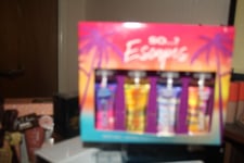 SO..? ESCAPES - Women/Girl Body Mist Gift Set (4 x 50ml)*NEW*GIFT/PRESENT £11.99