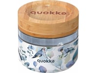 Quokka Deli Matburk - Matburk / Lunchlåda I Glas 500 Ml (Blue Nature)