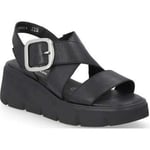 Sandales Rieker  black casual open sandals