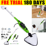 Hot Steam Mop Cleaner Steamer Floor Washer Home Tiles Kitchen Cleaner 10 in 1