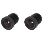 Tlily - 2X M12 Filetee Monture 3,6 mm Focale F2. 0 Ir Objectif pour Camera Cctv Ccd