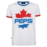 Dsquared2 Mens x Pepsi For The Love Of It White T-Shirt Cotton - Size Small