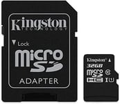 Original Kingston MicroSD SDHC card memory card 32GB For Samsung Galaxy Tab A 10.1 (2016)