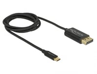 DELOCK – USB cable Type-C to DisplayPort (DP Alt Mode) 4K 60 Hz 1 m coaxial (83709)