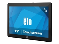 EloPOS System i3 - With Wall Mount & I/O Hub - alt-i-ett - 1 x Core i3 8100T / 3.1 GHz - RAM 4 GB - SSD 128 GB - UHD Graphics 630 - GigE - WLAN: 802.11a/b/g/n/ac, Bluetooth 5.0 - uten OS - monitor: LED 15.6 1920 x 1080 (Full HD) berøringsskjerm - svart