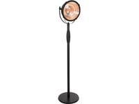 Sunred | Heater | Rss19, Indus Bright Standing | Infrared | 2100 W | Black | Ip54