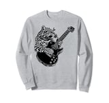 Guitarist Guitar - Guitar Player Jaguar Dad Mom Sweatshirt