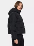 Saint Tropez Fey Puffer Jacket, Black