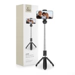 Tech-Protect Bluetooth Selfie Stick / Tripod, 70cm - Svart