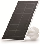 Chargeur Pour Serrure Connectée Arlo Panneau Solaire Blanc