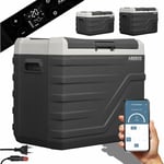 Arebos - Glacière à compresseur 43 litres Glacière électrique avec commande app pour refroidir, congeler et maintenir au chaud Réfrigérateur jusqu'à