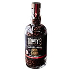 Brady's Irish Barrel Aged Whole Bean Coffee - 180g Hand Roasted Perfect After-Dinner Coffee - Vegan, Alcohol-Free, Gluten-Free Speciality Coffee - Christmas, Birthday & Father's Day GIft