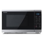 Sharp YCMG252AUS 25L 900W Digital Microwave With Grill - Silver