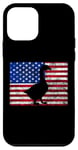 Coque pour iPhone 12 mini Goose Vintage Farm Animal Patriotic Farmer