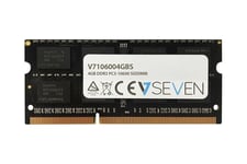 V7 - 4GB - DDR3 RAM - 1333MHz - SO DIMM 204-PIN - Ikke-ECC