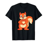 Squirrel Lover Kids Girl Women T-Shirt