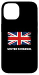 Coque pour iPhone 14 Drapeau United Kingdom Angleterre Union Jack