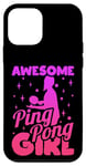 Coque pour iPhone 12 mini Filles Ping Pong