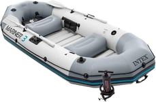 Intex Mariner 3 Bateau gonflable pour 3 personnes avec rames en aluminium et po