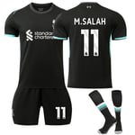 Liverpool FC 2024-2025 Bortaställ för Barn och Vuxna, Fotbollströja, Matchtröja Nr 11 Size L