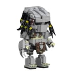 MOC Alien Predator Model Building Blocks Movie Series 405 Pieces Bricks Toy Gift