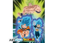 Poster - Dragon Ball - Broly vs Goku Vegeta - 52 x 38 cm - ABYstyle