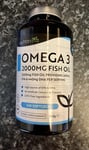 **OPENED**  - NUTRAVITA OMEGA 3 2000mg FISH OIL - 238 TABLETS LEFT