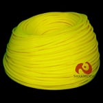 10 meters Shakmods Round 4 mm High Density UV Yellow Braided Expandable Sleeving