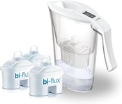 Laica Kit Commodité J9082 Carafe Filtrante, Blanc Transparent, 2,3 l, 28 x 28 x 11 cm, 1,22 kg