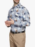 Simon Carter Paint Splodges Shirt, Blue/Multi