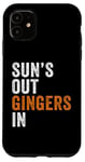 Coque pour iPhone 11 Sun's Out Gingers In Funny Summer Time Red Headed