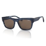 Superdry Men's Sunglasses SDS-5011 106 Demin Blue Horn/Solid Brown