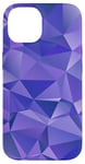 Coque pour iPhone 14 Simple Abstrait Bleu Abstrait Triangle