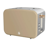 Swan 2 Slice Nordic Style Toaster In Oatmeal ST14610OAT