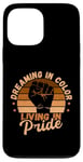 Coque pour iPhone 13 Pro Max Dreaming In Color Pride African Roots Black History