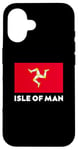 Coque pour iPhone 16 Isle Of Man Flag