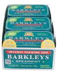 9 st Barkleys Sugarfree Spearmint Intense Chewing Gum - Hela Lådan 270 gram