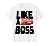 Disney Pixar Cars 3 McQueen Like A Boss T-Shirt