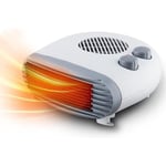 Radiateur Soufflant Salle de Bain, Chauffage D'appoint Economique, Mini Radiateur Electrique 800-2000W (2 Niveaux de Chauffage[764]